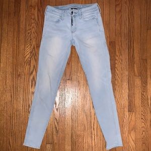 Light blue 360 super stretch jeans American Eagle